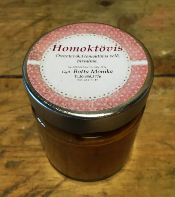 Homoktövis almával (220 ml)