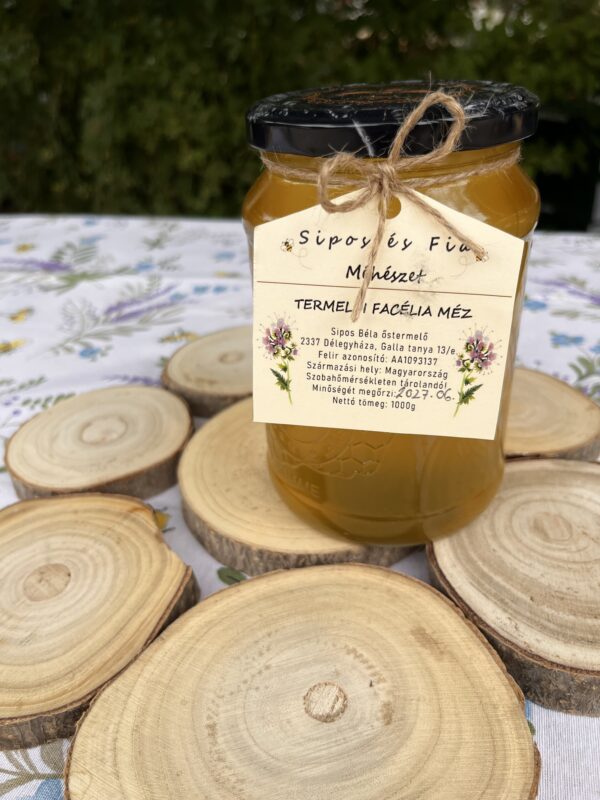 Termelői facéliaméz (1000g)