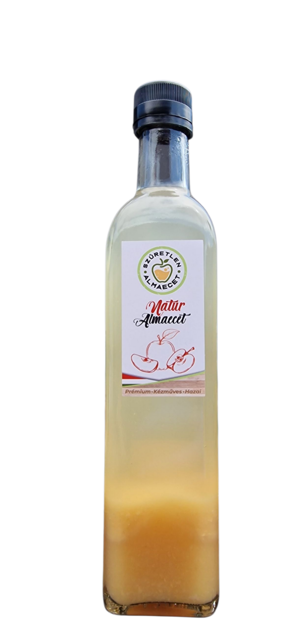Natúr szűretlen almaecet (500 ml)